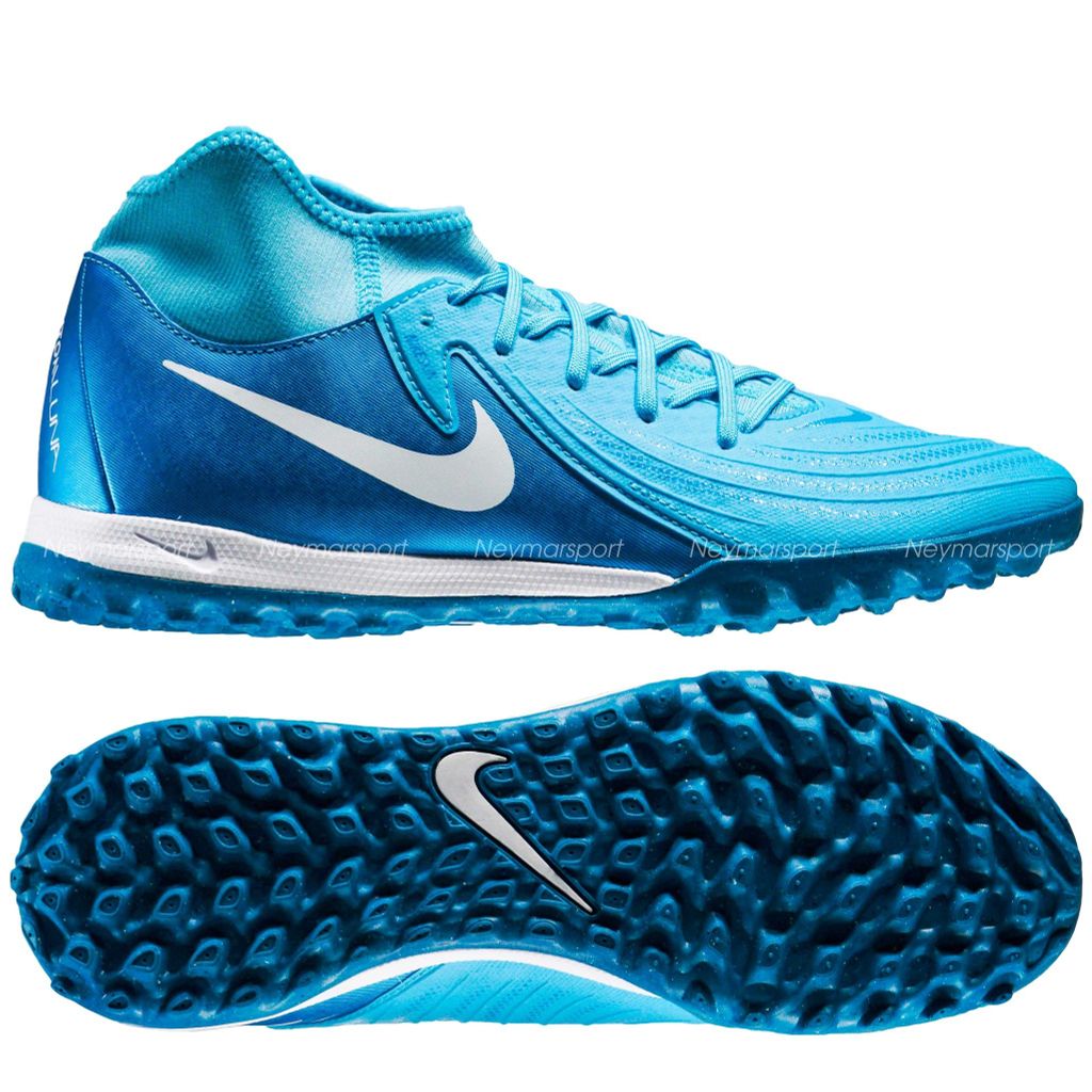 Giày đá bóng Nike Phantom Luna II Academy TF Mad Ambition - Blue Fury/White FJ2566-400