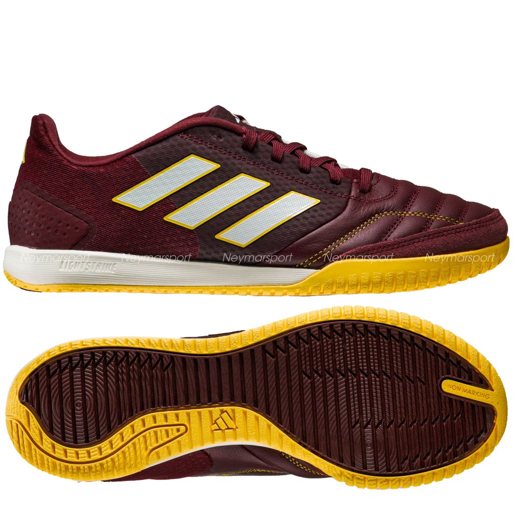 Giày đá bóng adidas Top Sala Competition IC - Shadow Red/Off White/Yellow IE7549