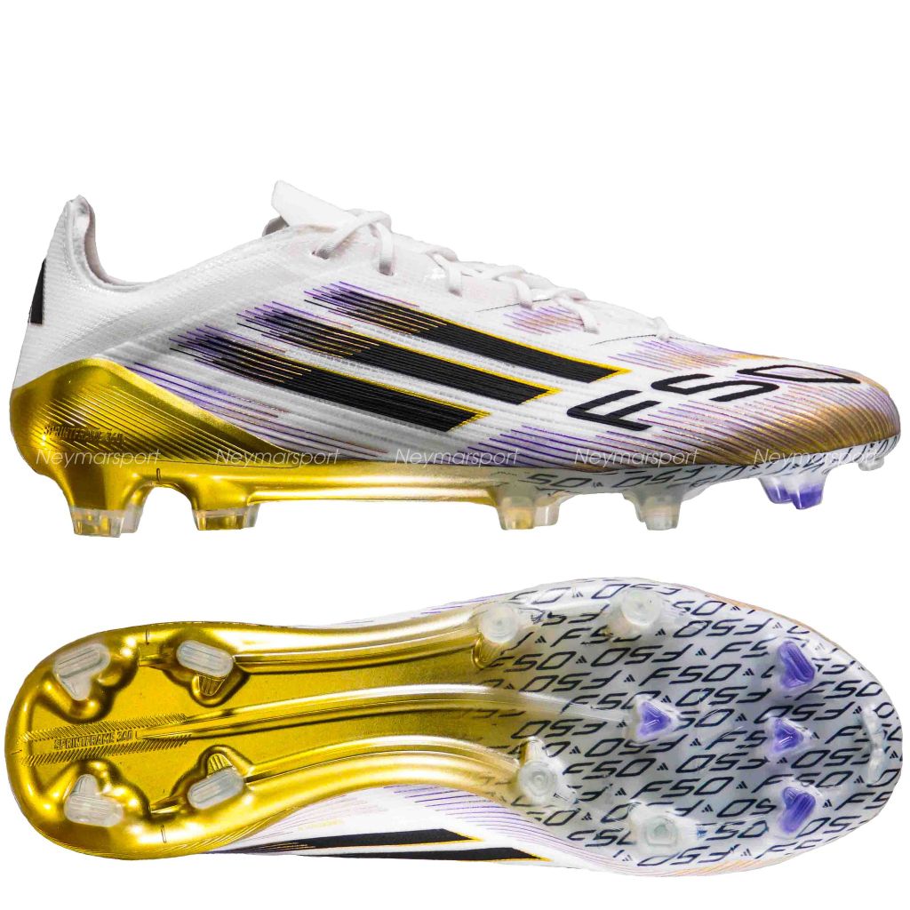 Giày đá bóng adidas F50 Elite FG Road to Glory - Footwear White/Core Black/Gold Metallic JH7617