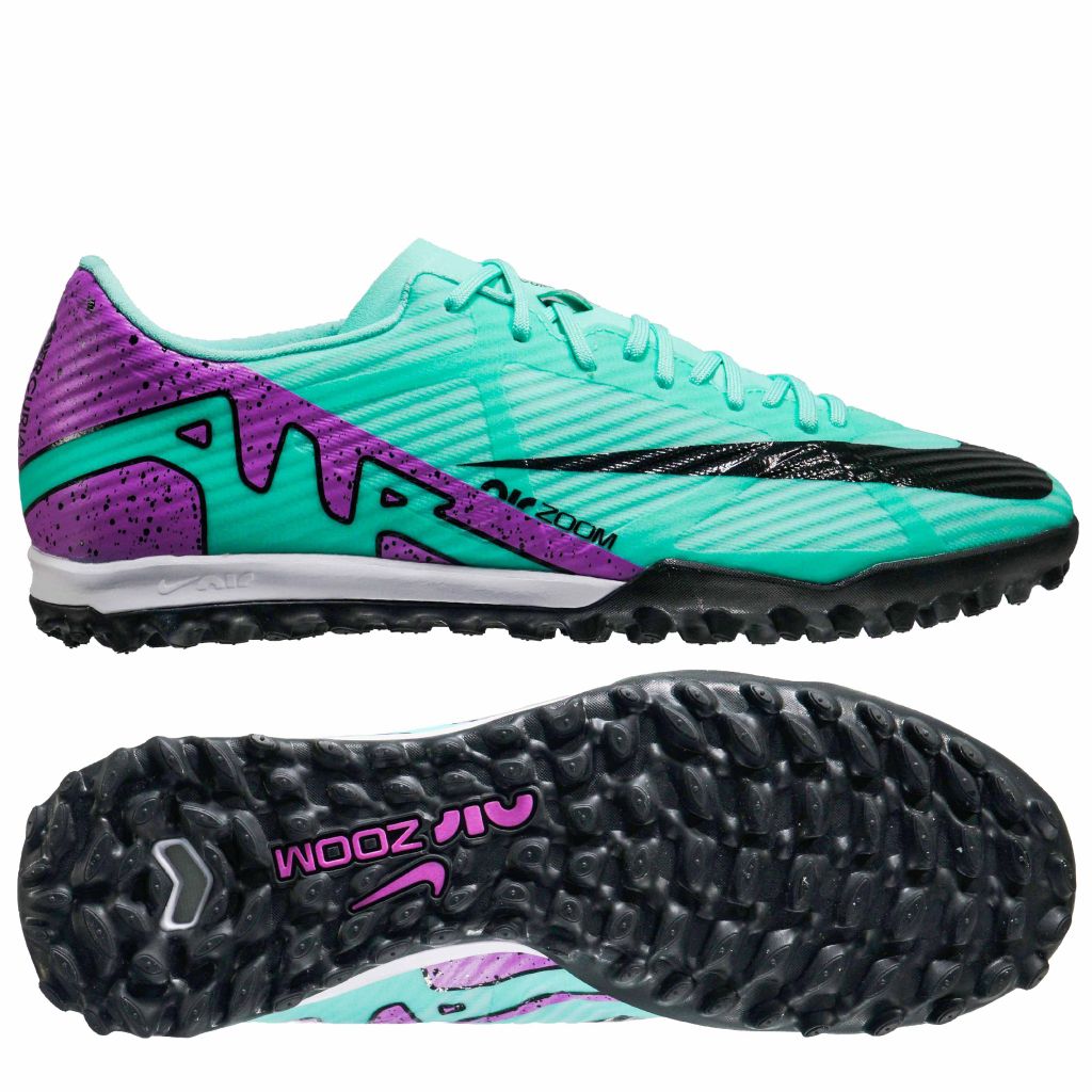 Nike Air Zoom Mercurial Vapor 15 Academy TF Peak Ready - Hyper Turq/Fuchia Dream Black/White