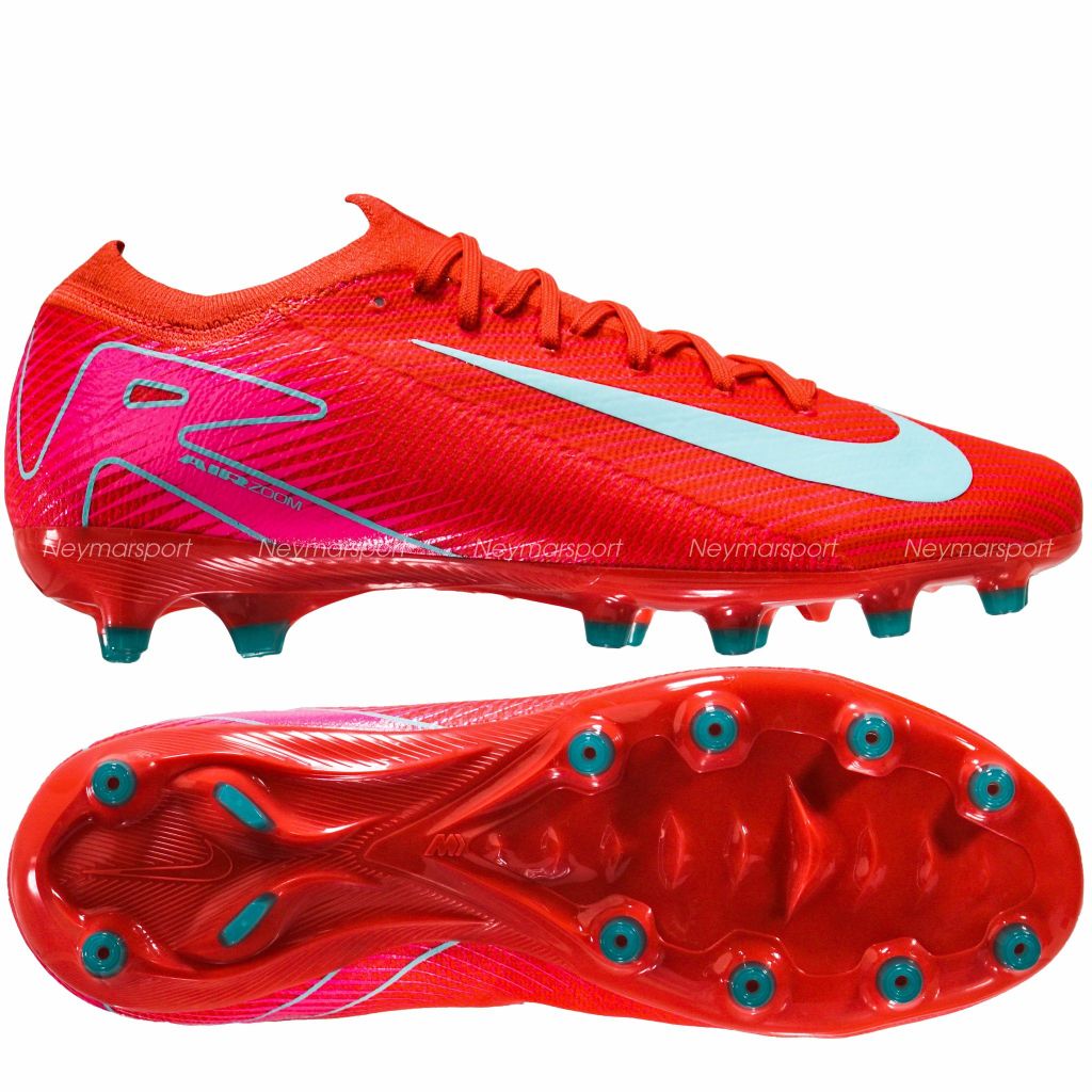 Giày đá bóng Nike Air Zoom Mercurial Vapor 16 Pro AG-PRO Mad Energy - Ember Glow/Aurora Green FQ8684-800