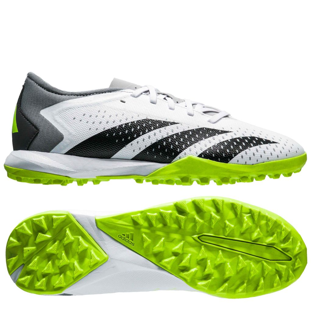 Adidas Predator Accuracy .3 Low TF Crazyrush - Footwear White/Core Black/Lucid Lemon