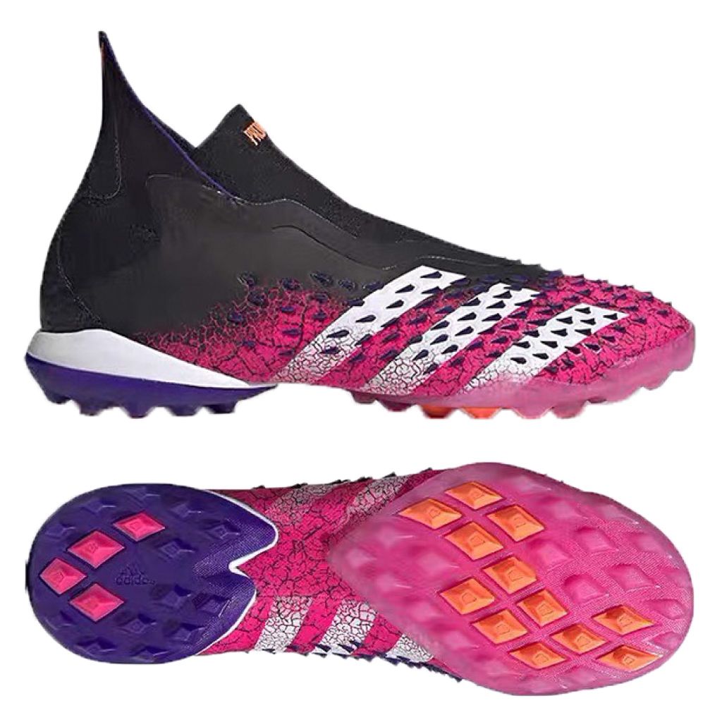 adidas Predator Freak + TF Superspectral - Core Black/Footwear White/Shock Pink