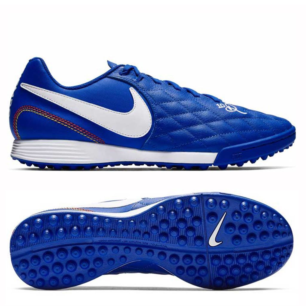 NIKE TIEMPO LEGENDX 7 ACADEMY TF 10R DOIS GOLAÇOS - GAME ROYAL/WHITE