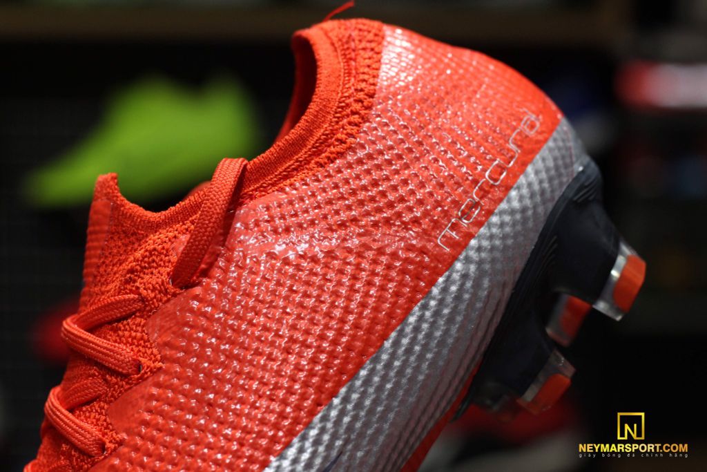 Nike Mercurial Vapor 13 Elite FG Future DNA - Max Orange/Metallic Silver/Black LIMITED EDITION