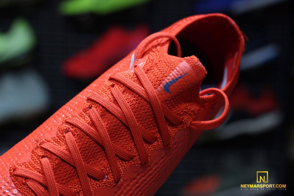Nike Mercurial Vapor 13 Elite FG Future DNA - Max Orange/Metallic Silver/Black LIMITED EDITION