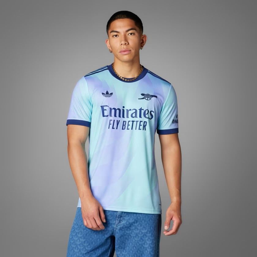 Áo bóng đá chính hãng Arsenal thứ 3 2024/25 IZ0114