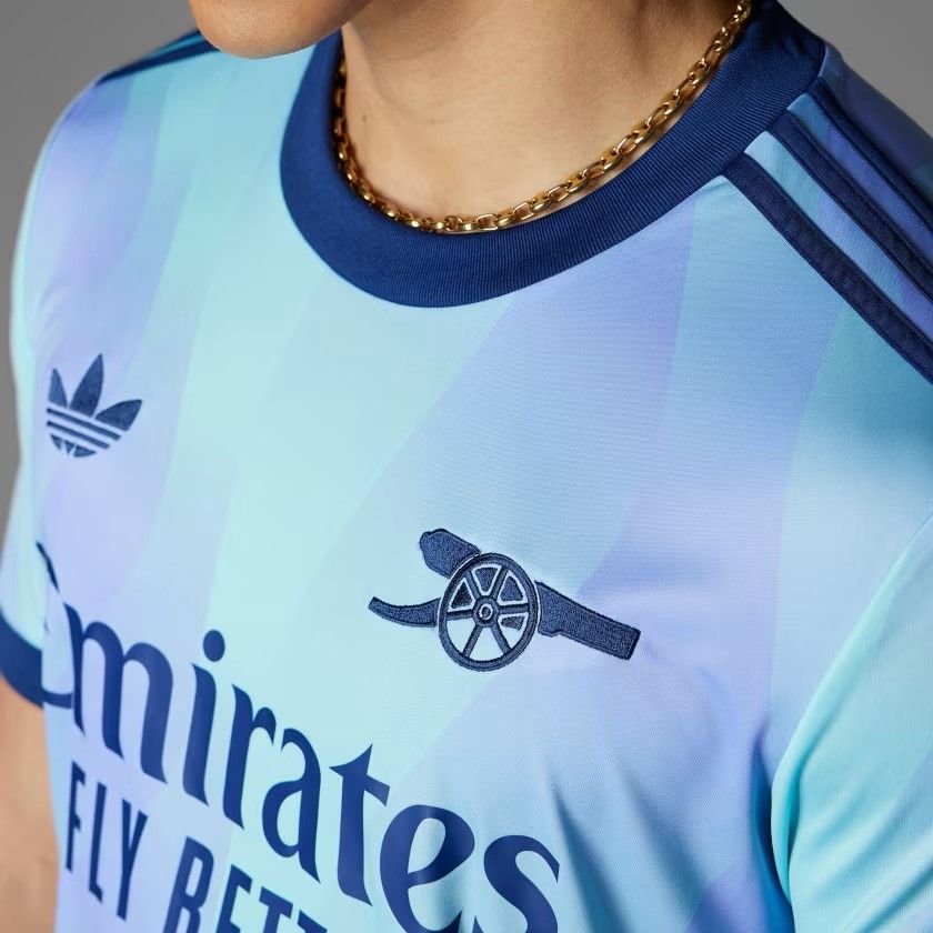 Áo bóng đá chính hãng Arsenal thứ 3 2024/25 IZ0114