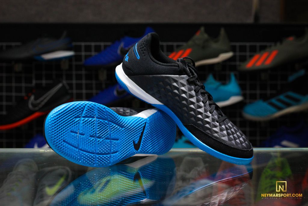 Nike Tiempo Legend 8 Academy IC Under The Radar - Black/Blue Hero