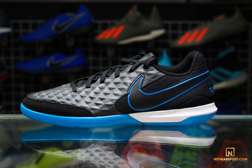 Nike Tiempo Legend 8 Academy IC Under The Radar - Black/Blue Hero