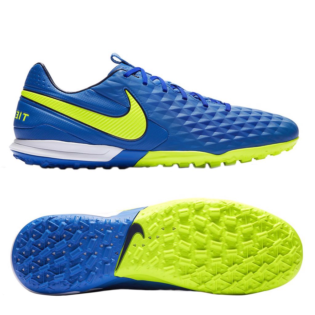 NIKE TIEMPO LEGEND 8 REACT PRO TF SKYCOURT - ROYAL BLUE/VOLT