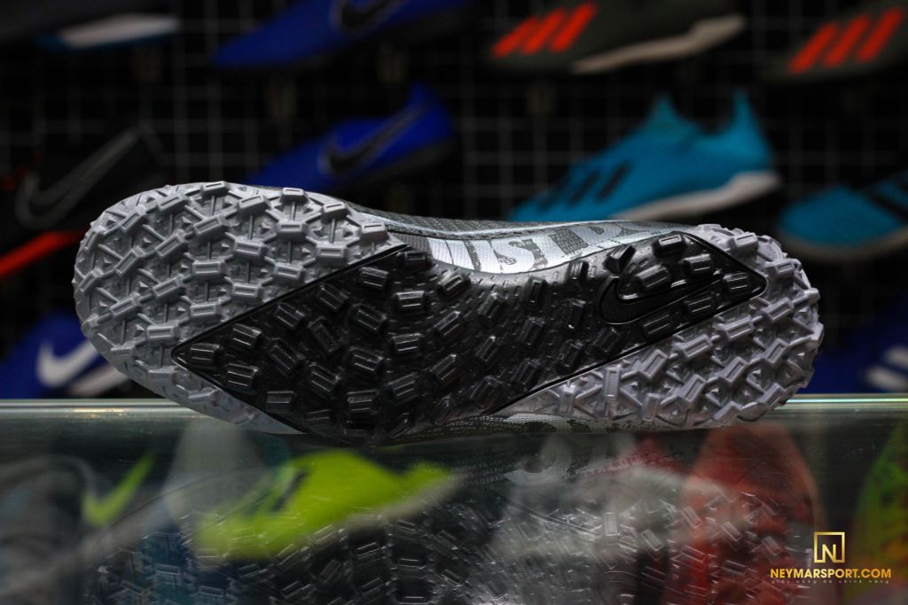 NIKE MERCURIAL SUPERFLY 7 ACADEMY TF UNDER THE RADAR - BLACK/METALLIC COOL GREY