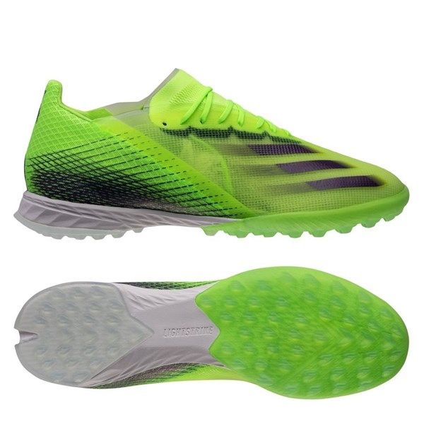 adidas X Ghosted .1 TF Precision To Blur - Signal Green/Energy Ink/Semi Solar Slime