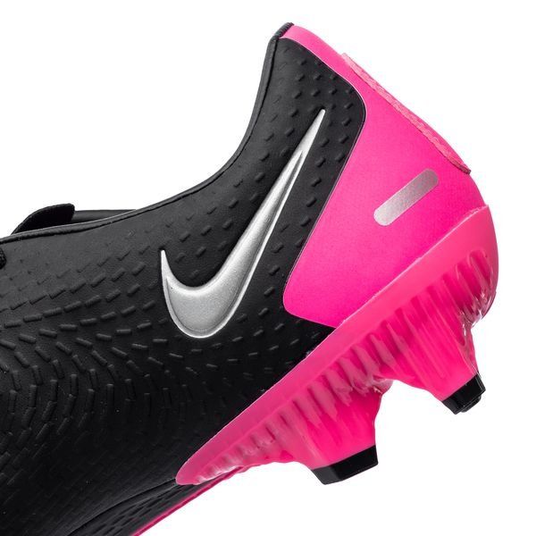 Nike Phantom GT Academy MG - Black/Metallic Silver/Pink Blast