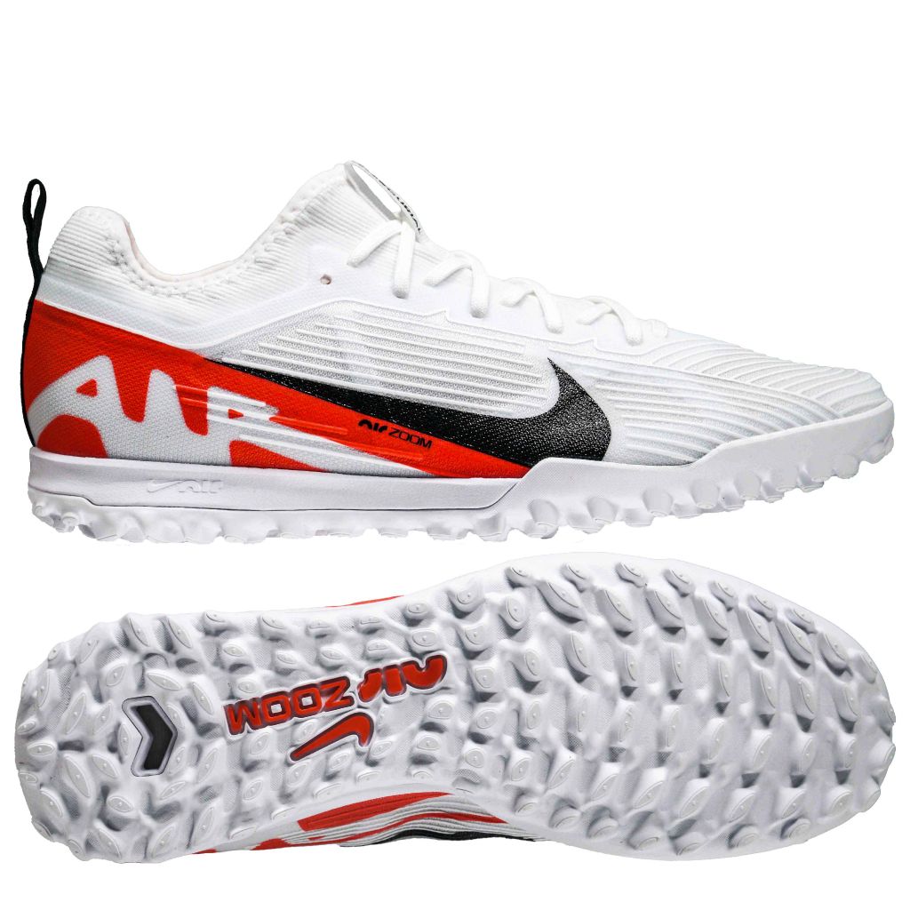 Nike Air Zoom Mercurial Vapor 15 Pro TF Ready - White/Black/Bright Crimson