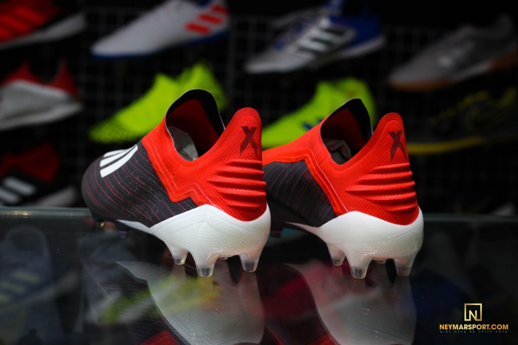 adidas X 18+ FG/AG Initiator - Core Black/Footwear White/Action Red