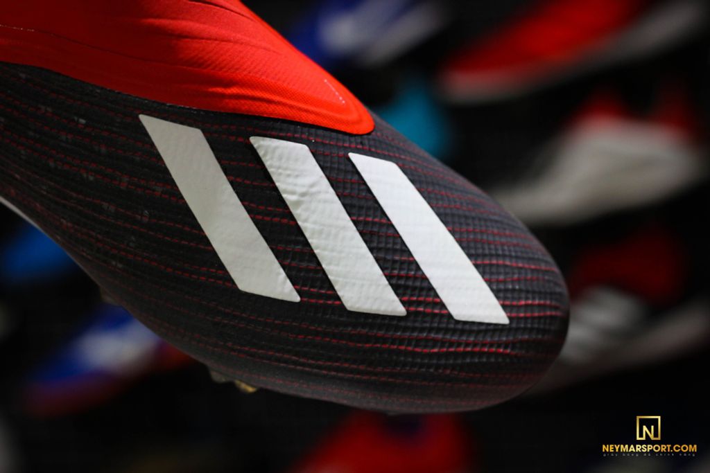 adidas X 18+ FG/AG Initiator - Core Black/Footwear White/Action Red