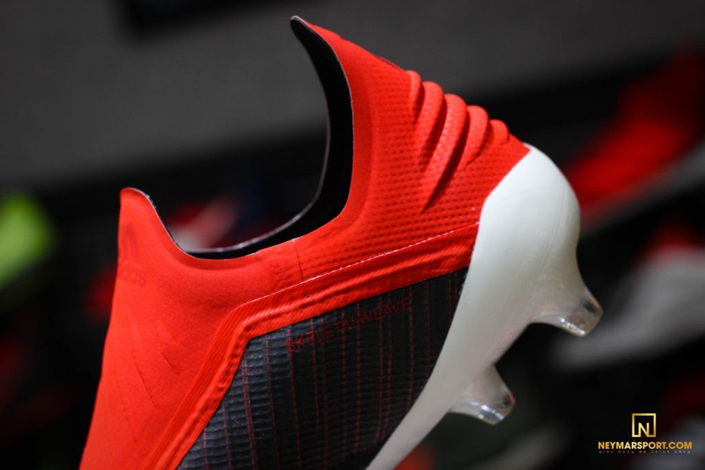 adidas X 18+ FG/AG Initiator - Core Black/Footwear White/Action Red
