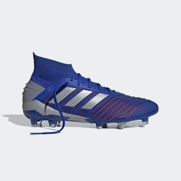 adidas Predator 19.1 FG/AG Exhibit - Bold Blue/Silver Metallic