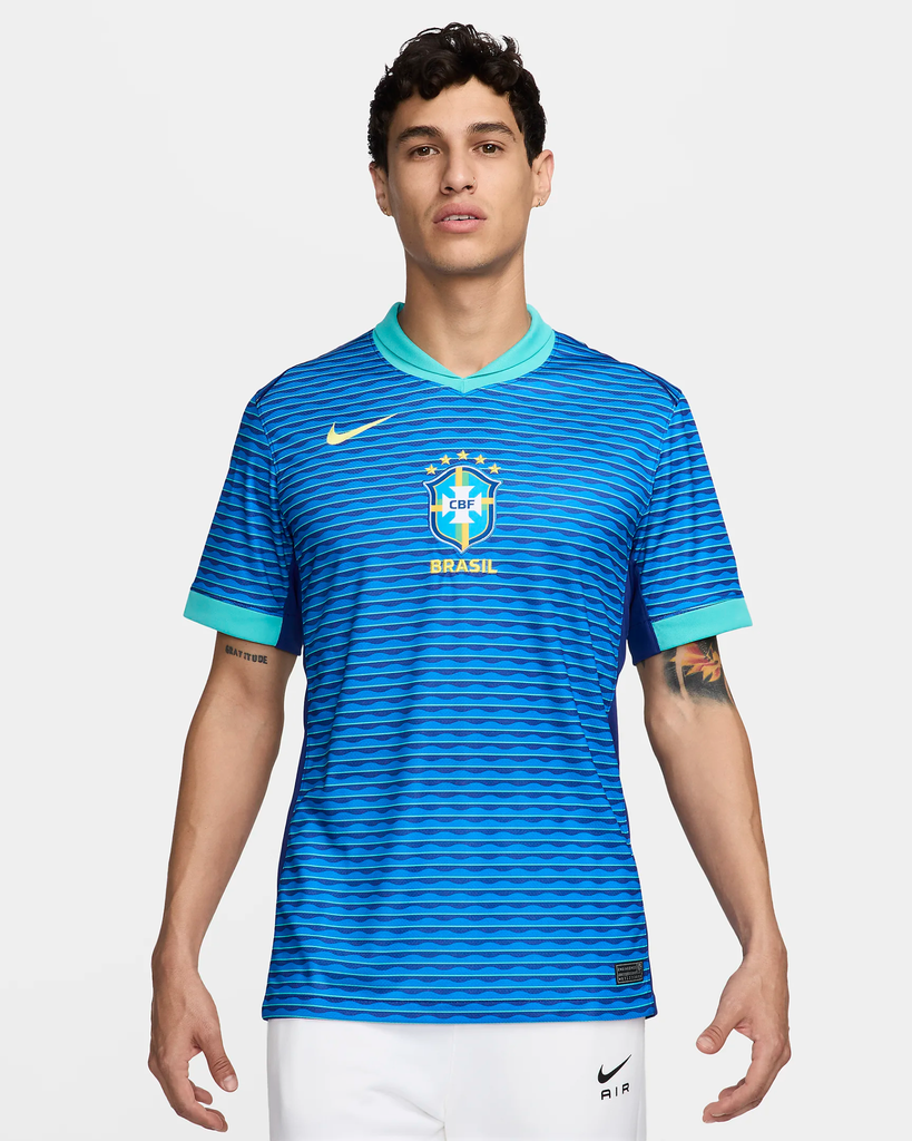 Áo bóng đá chính hãng Brazil Sân khách Copa America 2024