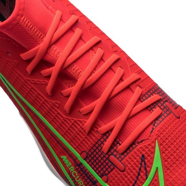Nike Mercurial Superfly 8 Academy TF Spectrum - Bright Crimson/Metallic Silver