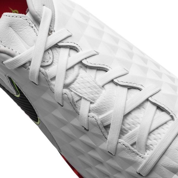 Nike Tiempo Legend 8 Pro TF Platinum - White/Black/Grey Fog/Bright Crimson