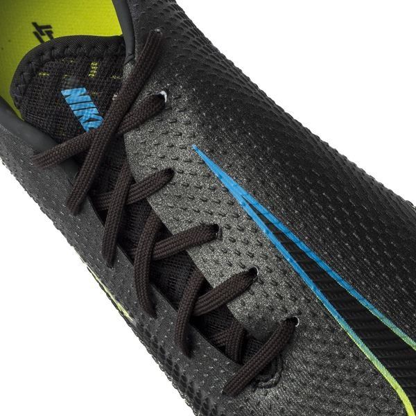 Nike Phantom GT Pro TF Black x Prism - Black/Cyber Yellow/Lite Photo Blue