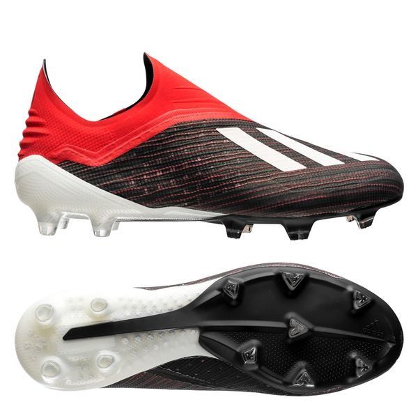adidas X 18+ FG/AG Initiator - Core Black/Footwear White/Action Red