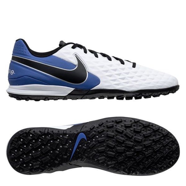Nike Tiempo Legend 8 Academy TF Daybreak - White/Black/Hyper Royal/Metallic Silver