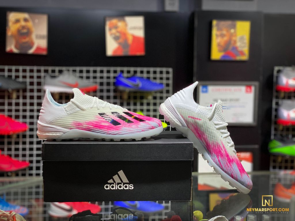 adidas X 19.1 TF Uniforia - Footwear White/Core Black/Shock Pink