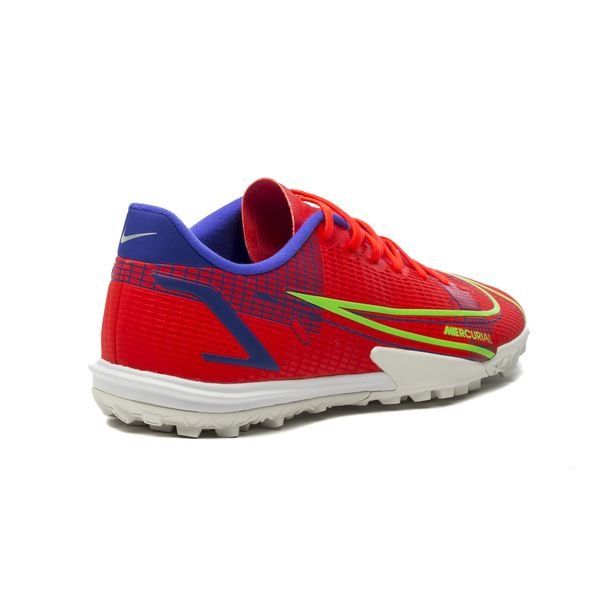 Nike Mercurial Vapor 14 Academy TF Spectrum - Bright Crimson/Metallic Silver