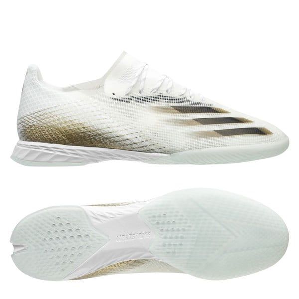 adidas X Ghosted .1 IN Inflight - Footwear White/Core Black/Metallic Gold