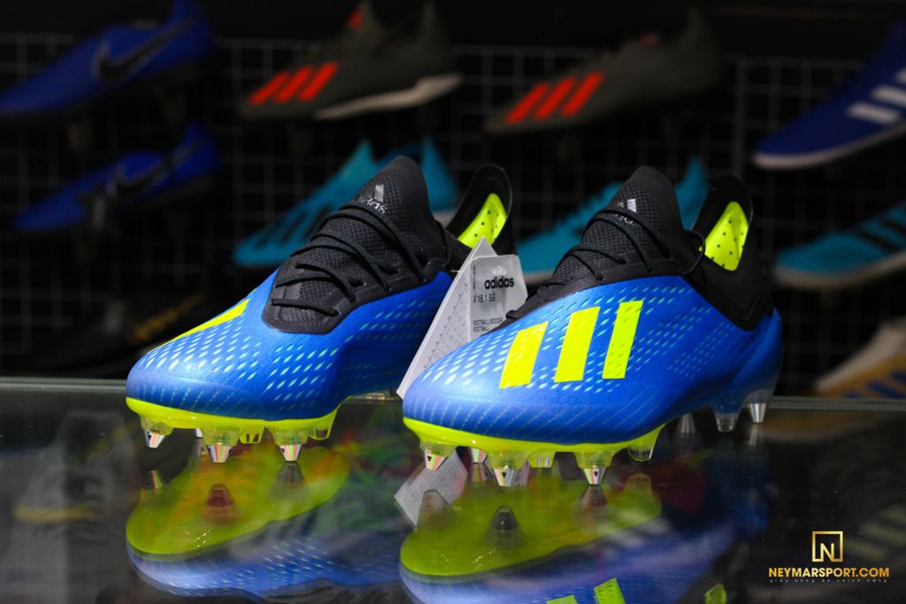 ADIDAS X 18.1 SG ENERGY MODE - FOOTBALL BLUE/ SOLAR YELLOW/ CORE BLACK