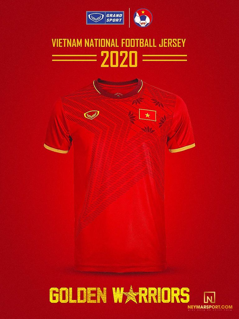 ÁO THI ĐẤU ĐT VIỆT NAM SÂN NHÀ 2020