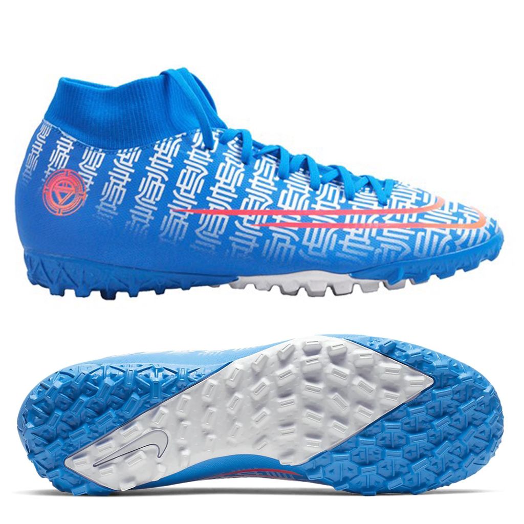 Nike Mercurial Superfly 7 Academy TF CR7 Shuai - Blue Hero/White/Solar Red LIMITED EDITION