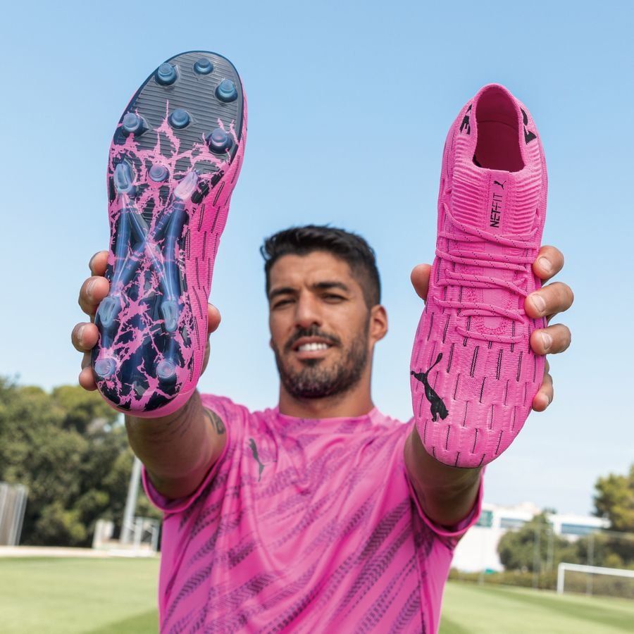 PUMA Future 6.1 Netfit FG/AG Turbo - Luminous Pink/PUMA Black