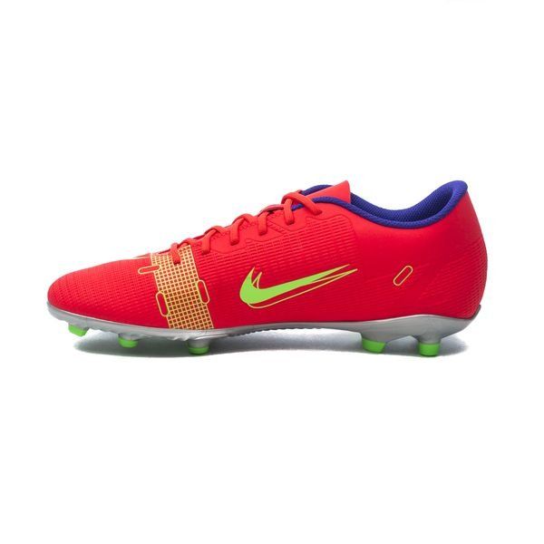 Nike Mercurial Vapor 14 Club MG Spectrum - Bright Crimson/Metallic Silver