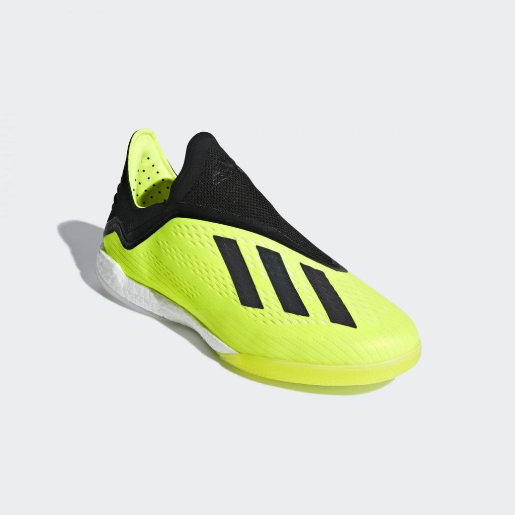 adidas X Tango 18+ IN Boost Team Mode - Solar Yellow/Core Black/Footwear White