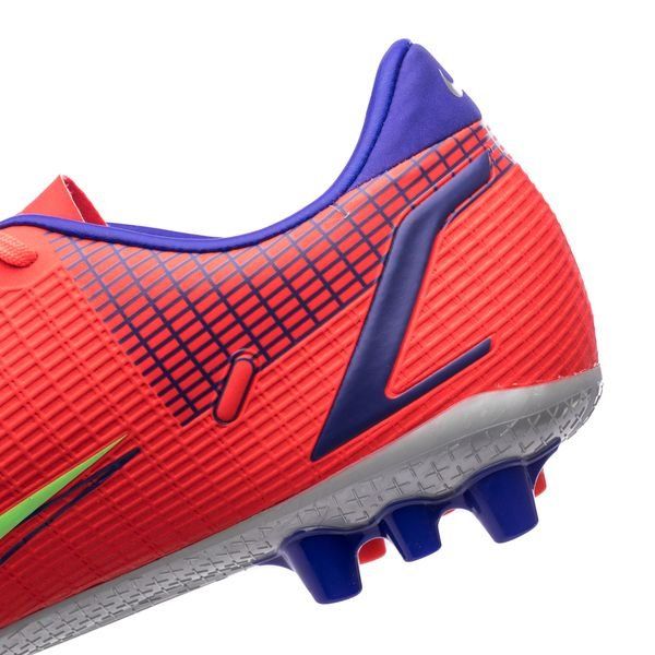 Nike Mercurial Vapor 14 Academy AG Spectrum - Bright Crimson/Metallic Silver