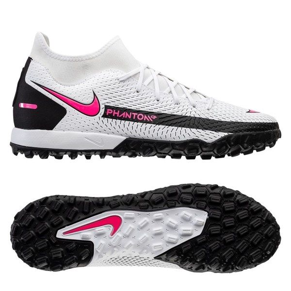Nike Phantom GT Academy DF TF Daybreak - White/Pink Blast/Black