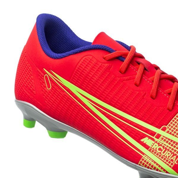 Nike Mercurial Vapor 14 Club MG Spectrum - Bright Crimson/Metallic Silver