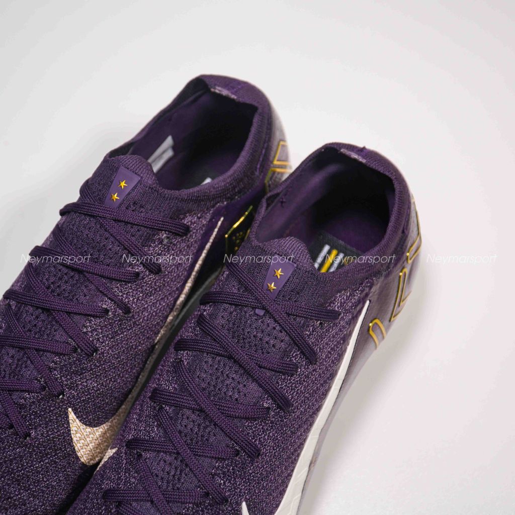 Giày đá bóng Nike Air Zoom Mercurial Vapor 16 Elite FG Mbappé Personal Edition - Grand Purple/Pale Ivory FQ8683-500
