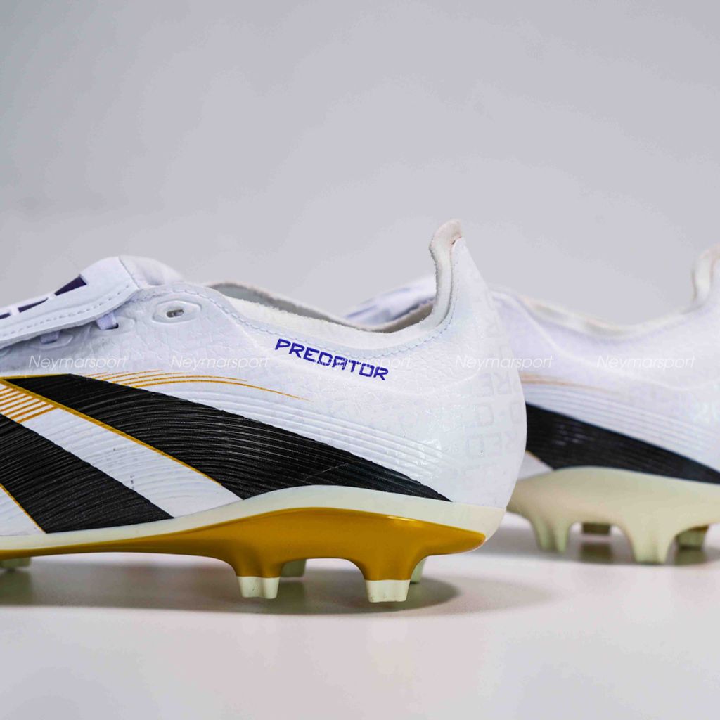 Giày đá bóng adidas Predator League Fold-over Tongue FG/AG Road to Glory - Footwear White/Core Black/Gold Metallic JI1114