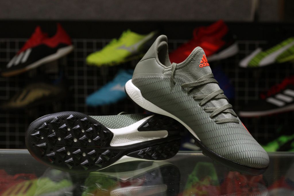 adidas X 19.3 TF Encryption - Legion Green/Solar Orange/Core White
