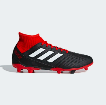 adidas Predator Tango 18.3 FG Team Mode - Core Black/Footwear White/Solar Red