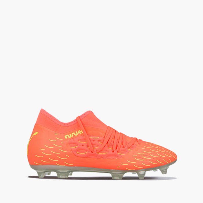 PUMA Future 5.3 Netfit FG/AG Rise - Energy Peach/Fizzy Yellow
