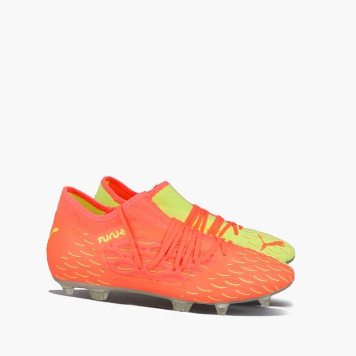 PUMA Future 5.3 Netfit FG/AG Rise - Energy Peach/Fizzy Yellow