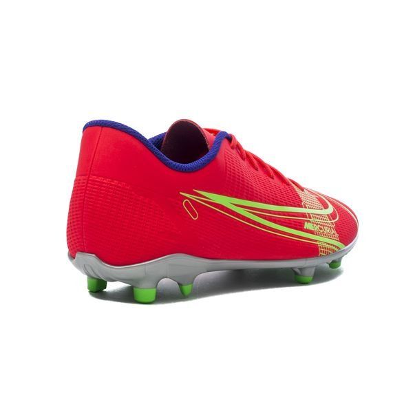 Nike Mercurial Vapor 14 Club MG Spectrum - Bright Crimson/Metallic Silver