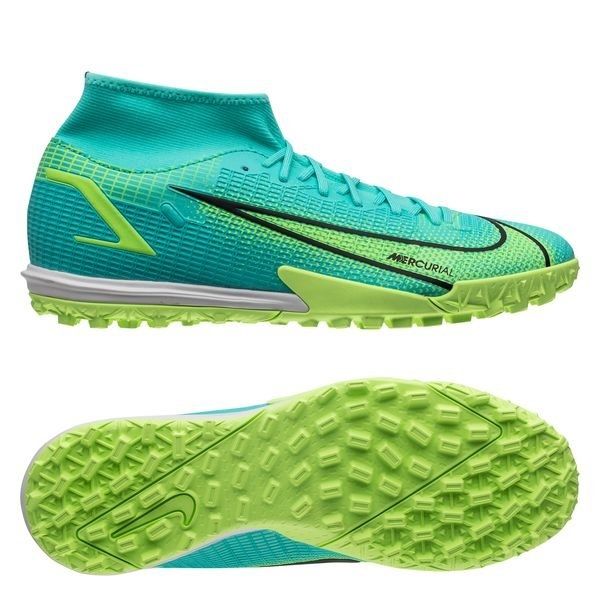 Nike Mercurial Superfly 8 Academy TF Impulse - Dynamic Turq/Lime Glow