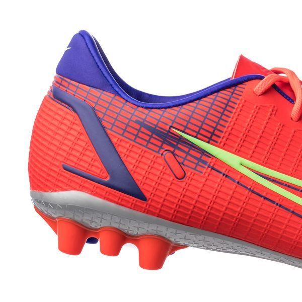Nike Mercurial Vapor 14 Academy AG Spectrum - Bright Crimson/Metallic Silver